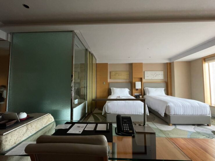インターコンチネンタルホテル大阪の部屋