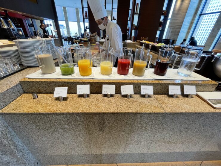 インターコンチネンタルホテル大阪の朝食